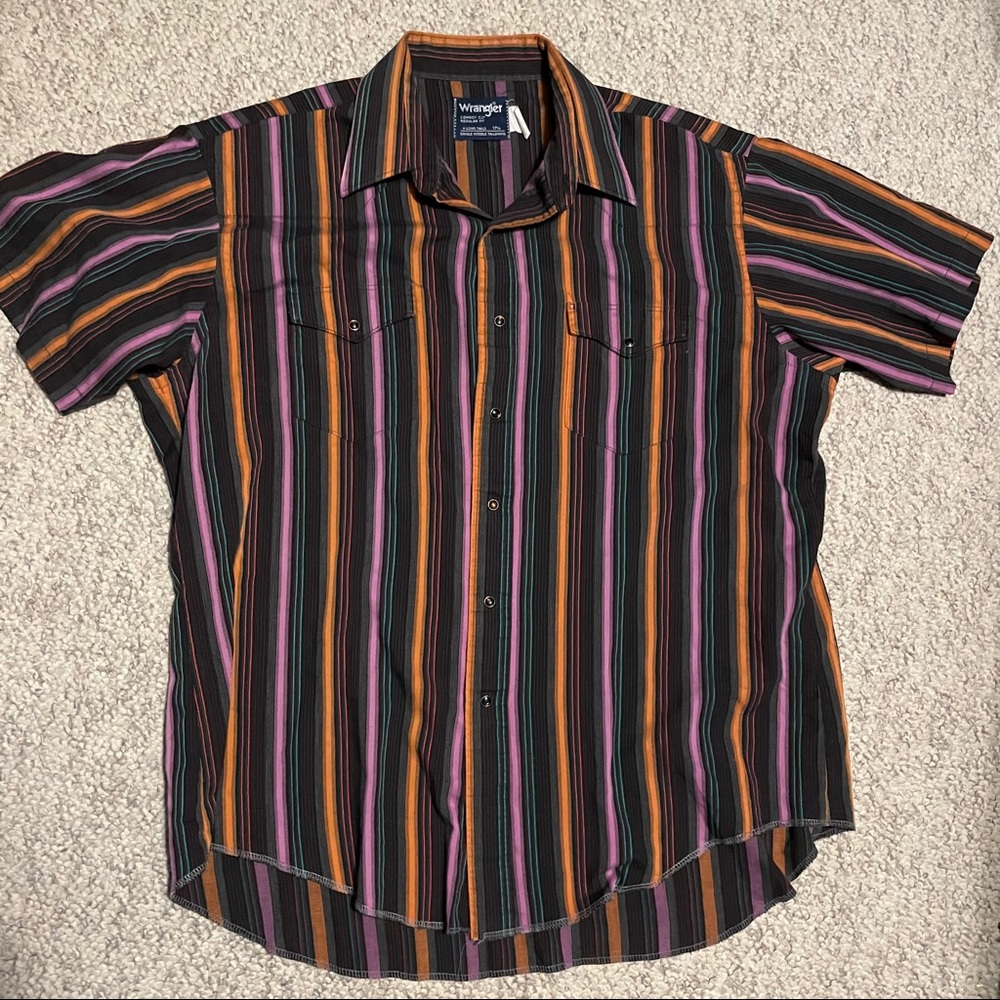 Wrangler Western snap shirt 17.5”